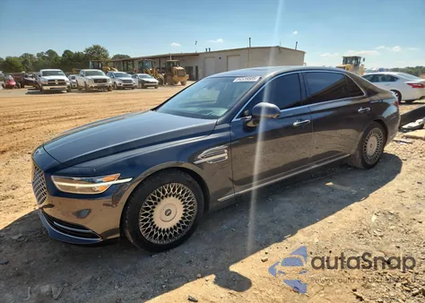 2022 Genesis G90 Ultimate z USA, uszkodzony, nr VIN KMTF54PH4NU096442